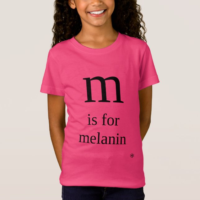 t-shirt melanin (Devant)