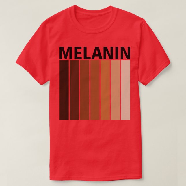 T-shirt Melanin (Design devant)