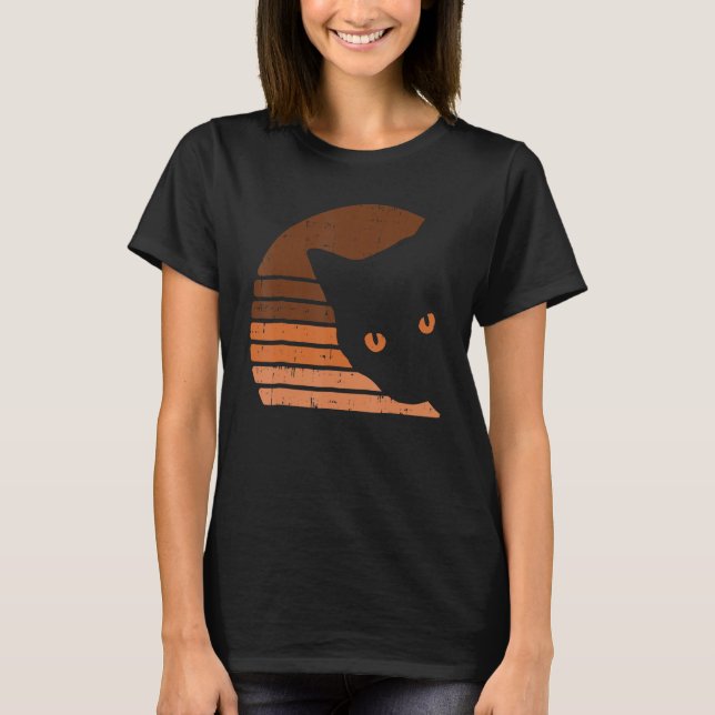 T-shirt Melanin Cat Black History Month Retro BLM African  (Devant)