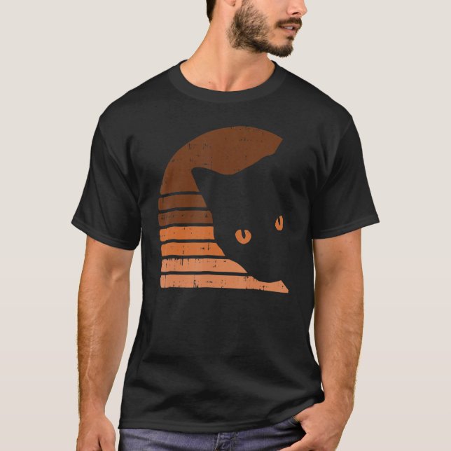 T-shirt Melanin Cat Black History Month Retro BLM African  (Devant)