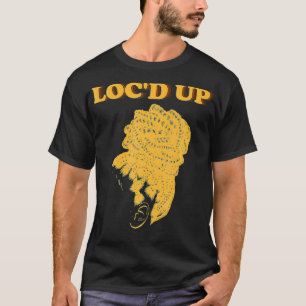 T-shirt Melanin Drippin On L'A Compris Loc Up Black Afro N