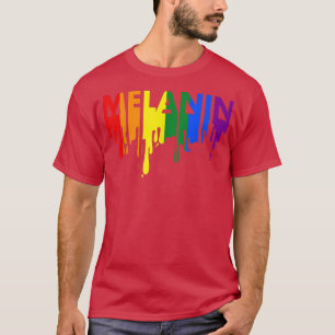 T-shirt Melanin Melanin Rainbow Gay pride Mois LGBT