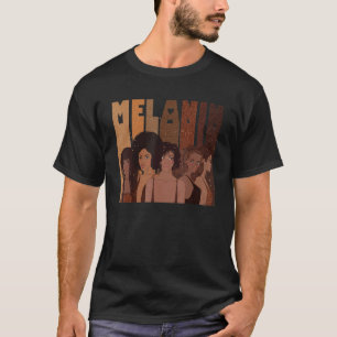 T-shirt Melanin Princess African American Girls Black Hist