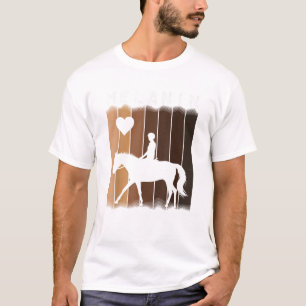 T-shirt Melanin Shades Black Pride Hommes Femmes Equestre