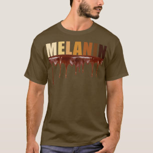 T-shirt Melanin Shades Chocolat Black Pride Cadeau
