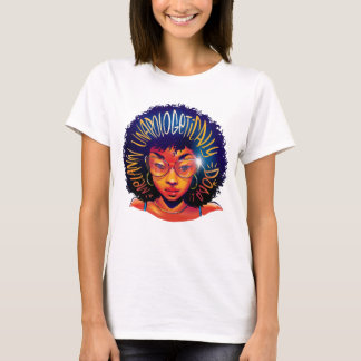 T-shirt Mélanine Black Pride sans excuses