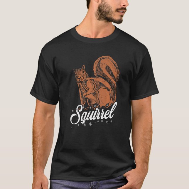 T-shirt Mélanine Écureuil Mois de l'histoire des Noirs BLM (Devant)