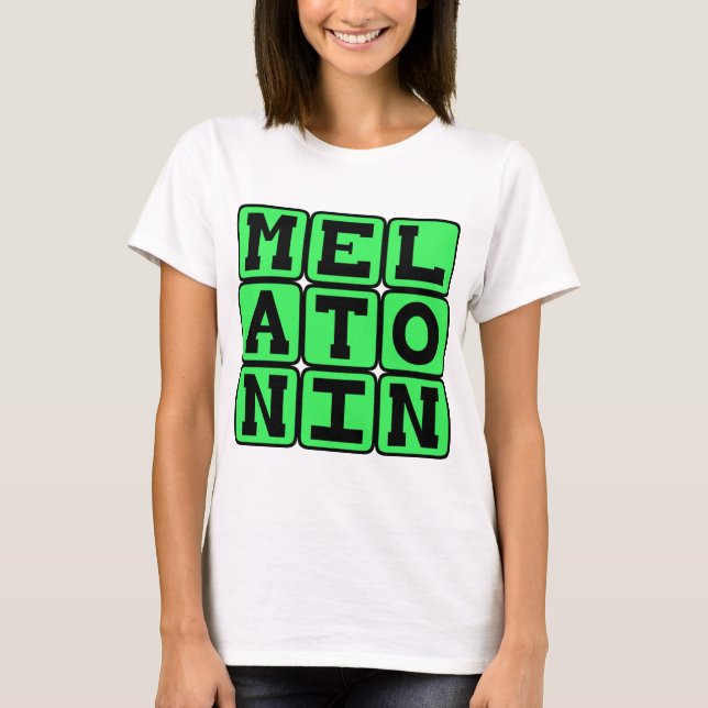 T-shirt Mélatonine, Aide au sommeil (Devant)