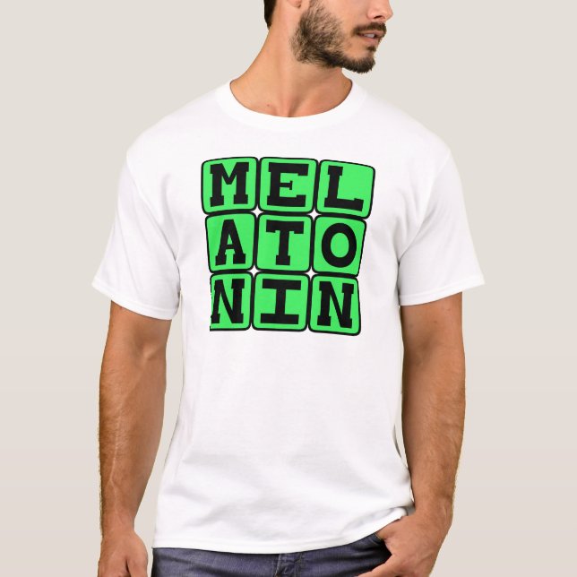T-shirt Mélatonine, Aide au sommeil (Devant)
