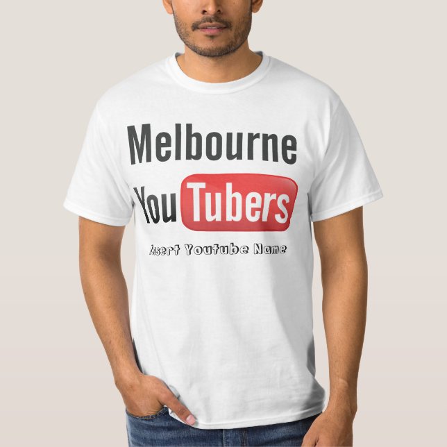T-shirt Melbourne Youtubers (Devant)