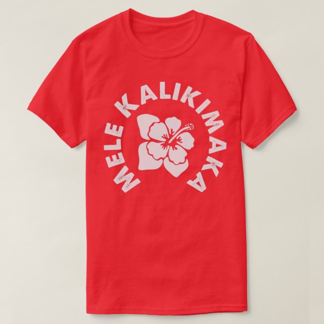 T-shirt Mele Kalikimaka (Design devant)
