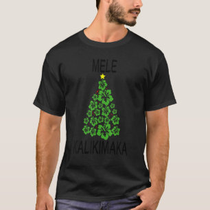 T-shirt Mele Kalikimaka Arbre de Noël hawaïen