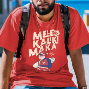 T-shirt Mele Kalikimaka - Funny Noël hawaïen à Père Noël