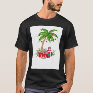 T-shirt Mele Kalikimaka Hawaii Palm Tree Famil