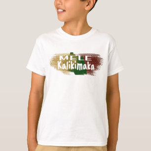 T-shirt Mele Kalikimaka Hawaii parties scintillant splatt 