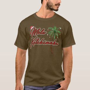 T-shirt Mele Kalikimaka Joyeux style hawaïen de Noël
