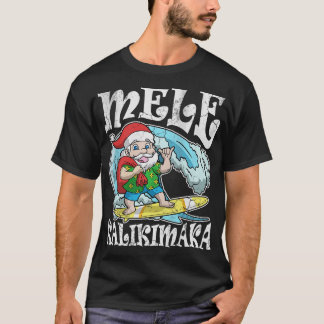 T-shirt Mele Kalikimaka Noël hawaïen