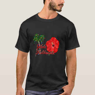 T-shirt Mele Kalikimaka Noël hawaïen