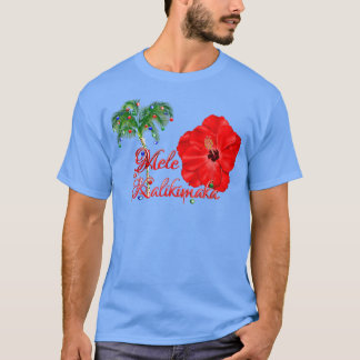 T-shirt Mele Kalikimaka Noël hawaïen