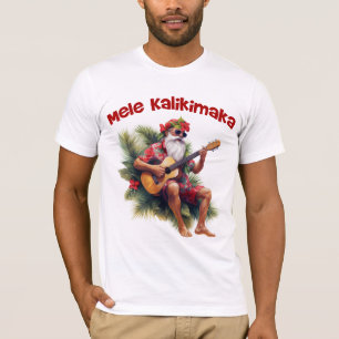 T-shirt Mele Kalikimaka Père Noël