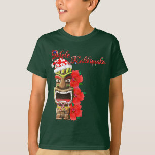 T-shirt Mele Kalikimaka Père Noël Tiki