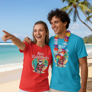 T-shirt Mele Kalikimaka - qui signifie Joyeux Noël. 