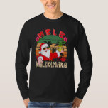 T-shirt Mele Kalikimaka Retro Christmas Santa Shaka Hawaii<br><div class="desc">Mele Kalikimaka Retro Christmas Santa Shaka Hawaii</div>
