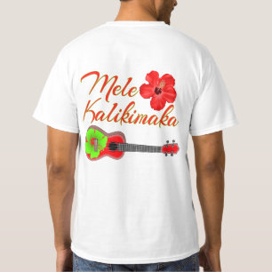 T-shirt Mele Kalikimaka Ukulele
