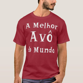T-shirt Melhor Avo do Mundo meilleure grand-mère en portug