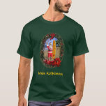 T-shirt Mélimaka de potassium (customizable)<br><div class="desc">"Mele Kalikimaka" signifie "Joyeux Noël" en hawaïen,  mais n'hésitez pas à modifier (ou supprimer) le texte. Ce que vous voyez,  c'est ce que vous obtenez. Vous pouvez toujours recommencer en rafraîchissant la page (ou me demander de l'aide ; -) Plus d'éléments avec cette conception : www.zazzle.com/aura2000/hawaiian santa</div>