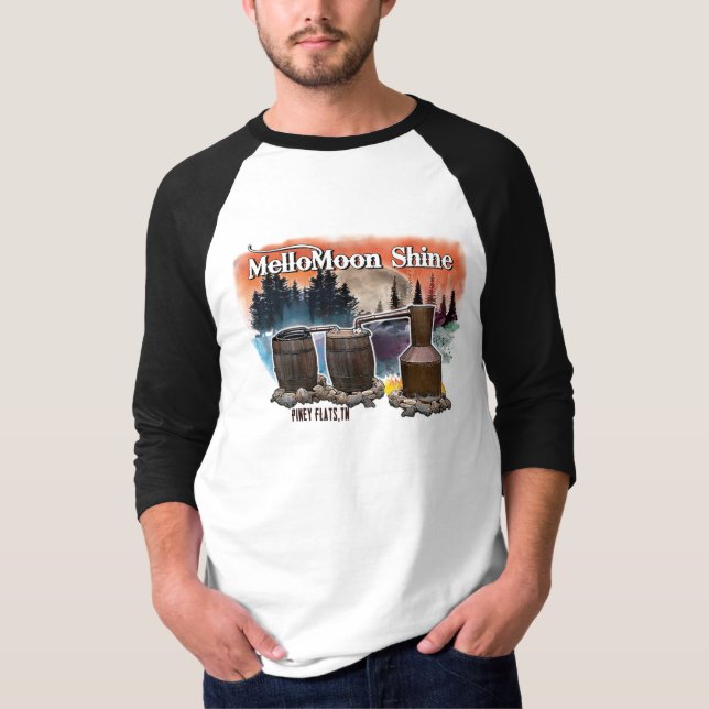 T-SHIRT MELLOMOON MOONSHINE ENCORE (Devant)