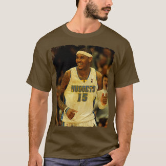 T-shirt melo Anthony Design Vintage De Basketball 5