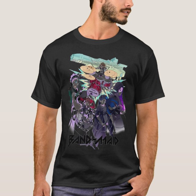 T-shirt Mélodies Maid-Core (Devant)