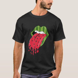 T-shirt Melon à lèvres Mama Watermelon