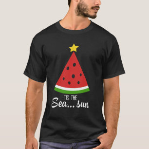 T-shirt Melon Arbre De Noël C'Est La Mer