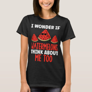T-shirt Melon Fruit Fruit Fruit mignon été pour hommes fem