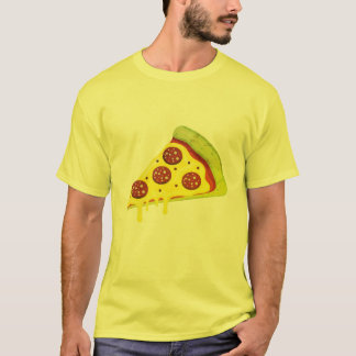 T-shirt Melting Cheesy Pepperoni Pizza Slice