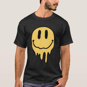T-shirt Melting Jaune Sourire drôle Sourire Melted Driving