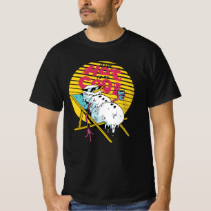 T-shirt Melting Snowman tellement chaud pour être cool