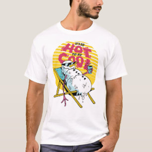 T-shirt Melting Snowman tellement chaud pour être cool