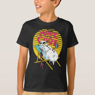 T-shirt Melting Snowman tellement chaud pour être cool