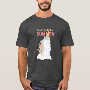 T-shirt Melting Summer Unicorn