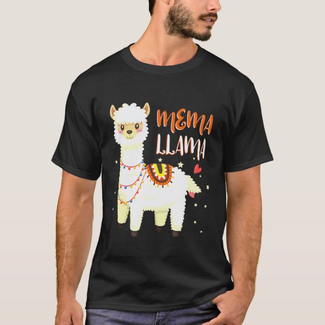T-shirt Mema Lama (Devant)