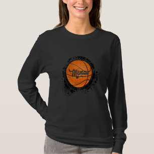 T-shirt Memaw Basket-ball Vintage Famille Basket-ball Matc