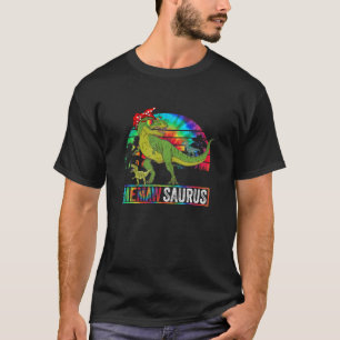 T-shirt Memaw Dinosaur Drôle Papa Memawsaurus 2 Deux Enfan