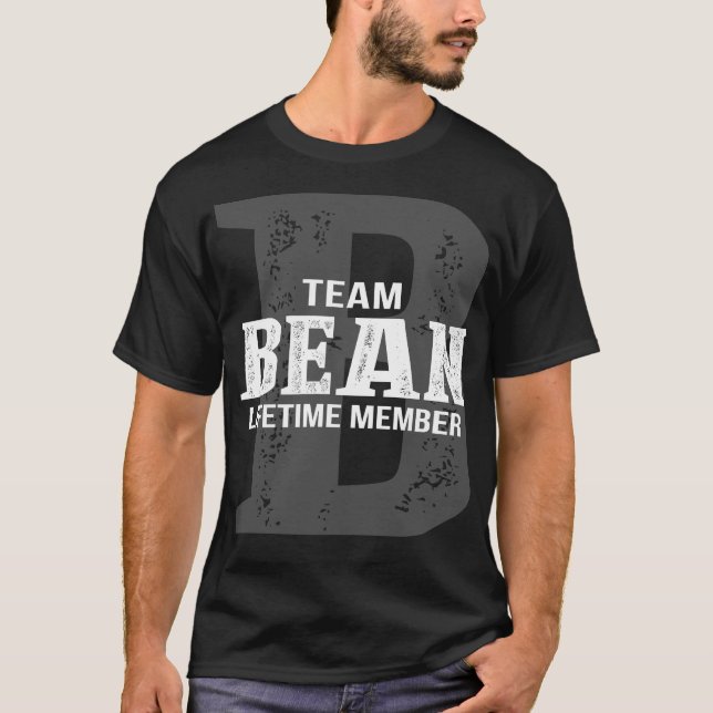 T-shirt Membre à vie de l'équipe BEAN (Devant)