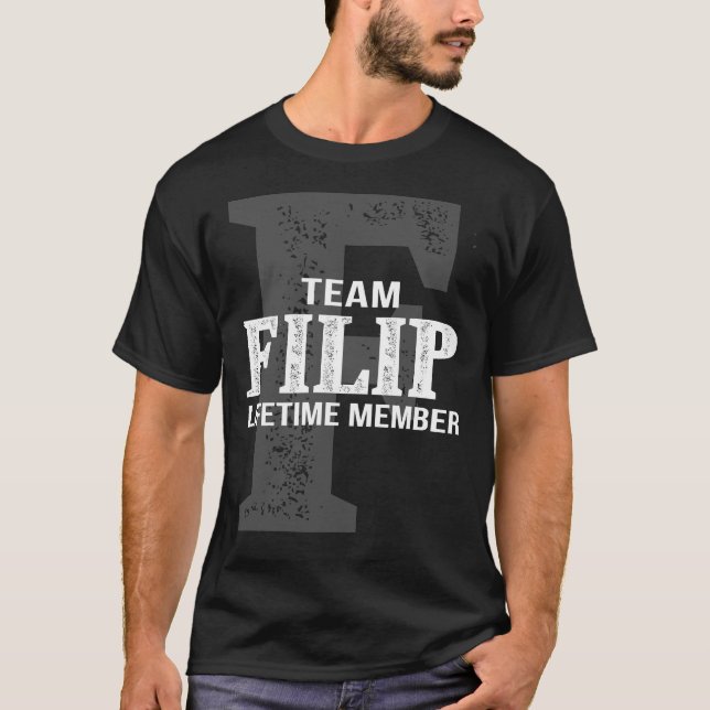 T-shirt Membre à vie de l'équipe FILIP (Devant)