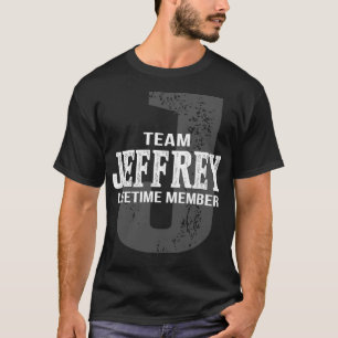 T-shirt Membre à vie de l'équipe JEFFREY