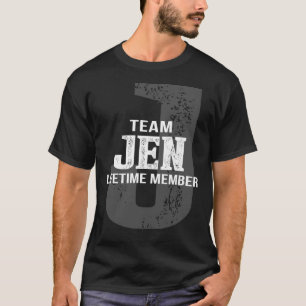 T-shirt Membre à vie de l'équipe JEN