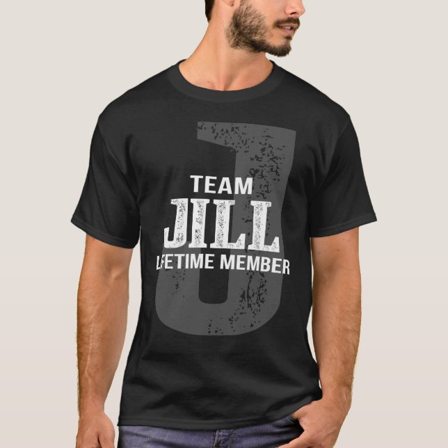 T-shirt Membre à vie de l'équipe JILL (Devant)